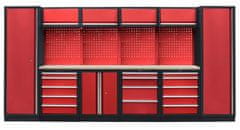 AHProfi Kvalitný PROFI RED dielenský nábytok 3920 x 495 x 2000 mm - RTGS1300AA