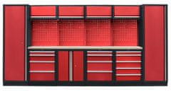 AHProfi Kvalitný PROFI RED dielenský nábytok 3920 x 495 x 2000 mm - RTGS1300A8