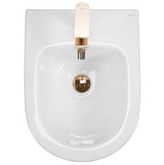 REA Carlo Mini bidet biela/zlatá REA-C6990 - Rea