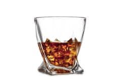 Crystalite Bohemia Bohemia Crystal Poháre na whisky Quadro 2K936/0/99A44/340ml ( set po 6 ks)