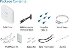 Ubiquiti Ubiquiti SunMAX SolarPoint - MPPT regulátor, switch, 4x RJ45 PoE 24V, venkovní