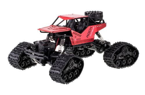 KIK KX6967_1 RC Rock Crawler 4x4 LHC012 auto 2v1 červená