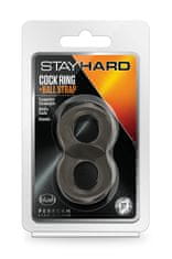 Blush Stay Hard Cock Ring & Ball Strap, krúžok na penis a semenníky