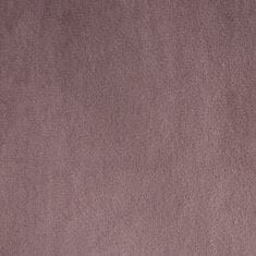 DESIGN 91 Zamatový matný záves s krúžkami - Pierre, ružový 140 x 250 cm, ZA-355010