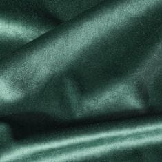 DESIGN 91 Zamatový lesklý záves s riasiacou páskou - Pierre, tmavotyrkysový 140 x 300 cm, ZA-370887