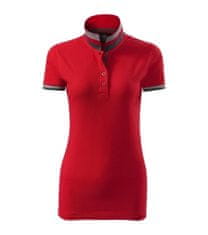 Malfini Polokošeľa dámska COLLAR UP (MALFINI) - formula red XS