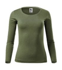 Malfini Tričko dámske FIT-T LS (MALFINI) khaki XS