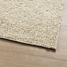 Petromila vidaXL Shaggy koberec PAMPLONA, vysoký vlas, moderný, zlatý 160x160 cm