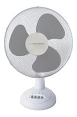 Esperanza ESPERANZA Stolný ventilátor 12" CHINOOK, biely EHF003WE