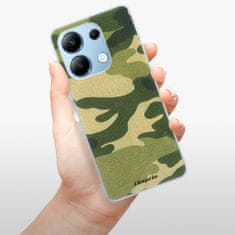 iSaprio Silikónové puzdro - Green Camuflage 01 pre Xiaomi Redmi Note 13