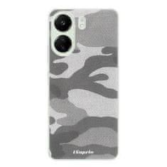 iSaprio Silikónové puzdro - Gray Camuflage 02 pre Xiaomi Redmi 13C