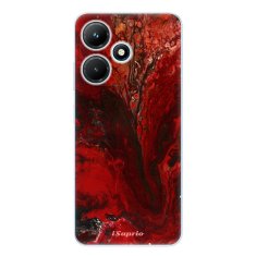 iSaprio Silikónové puzdro - RedMarble 17 pre Infinix Hot 30i