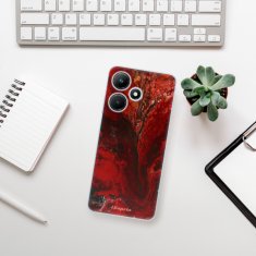 iSaprio Silikónové puzdro - RedMarble 17 pre Infinix Hot 30i