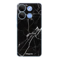 iSaprio Silikónové puzdro - Black Marble 18 pre Infinix Smart 7