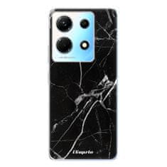 iSaprio Silikónové puzdro - Black Marble 18 pre Infinix Note 30