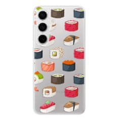 iSaprio Silikónové puzdro - Sushi Pattern pre Samsung Galaxy S24