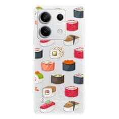 iSaprio Silikónové puzdro - Sushi Pattern pre Xiaomi Redmi Note 13 5G