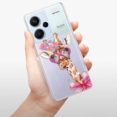 iSaprio Silikónové puzdro - Lady Giraffe pre Xiaomi Redmi Note 13 Pro+ 5G