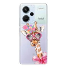 iSaprio Silikónové puzdro - Lady Giraffe pre Xiaomi Redmi Note 13 Pro+ 5G