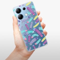 iSaprio Silikónové puzdro - Feather Pattern 01 pre Xiaomi Redmi Note 13