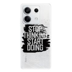 iSaprio Silikónové puzdro - Start Doing - black pre Xiaomi Redmi Note 13 5G