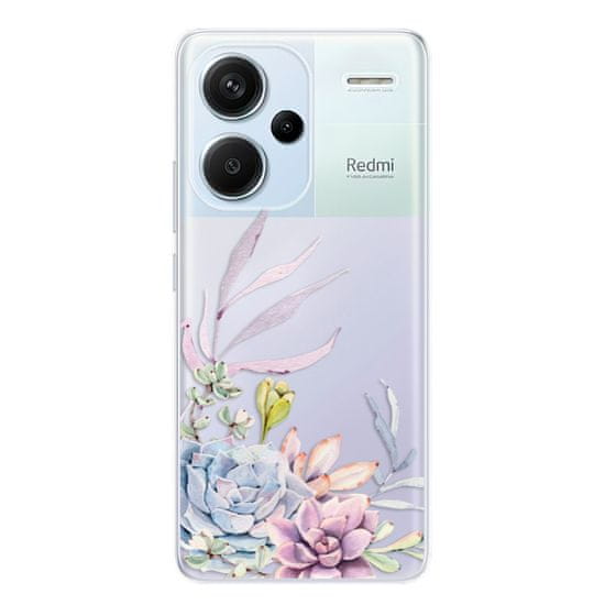 iSaprio Silikónové puzdro - Succulent 01 pre Xiaomi Redmi Note 13 Pro+ 5G