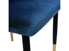 Wellhox Čalúnené kreslo Vermont Velvet navy blue