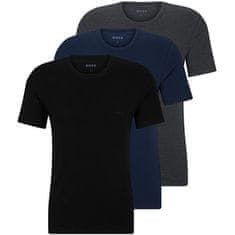Hugo Boss 3 PACK - pánske tričko BOSS Regular Fit 50475284-497 (Veľkosť M)
