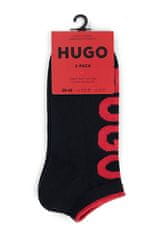 Hugo Boss 2 PACK - pánske ponožky HUGO 50468111-001 (Veľkosť 39-42)