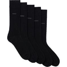 Hugo Boss 5 PACK - pánske ponožky BOSS 50478221-001 (Veľkosť 43-46)