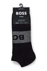 Hugo Boss 2 PACK - pánske ponožky BOSS 50469720-001 (Veľkosť 39-42)