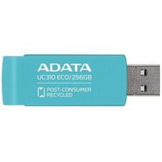 A-Data USB Flash disk UC310E ECO, USB 3.2, 256GB USB 3.2 - zelený