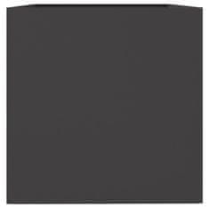 Petromila vidaXL Kvetináč čierny 62x47x46 cm oceľ valcovaná za studena