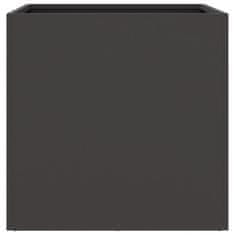 Petromila vidaXL Kvetináč čierny 42x40x39 cm oceľ valcovaná za studena