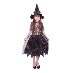 Rappa Detský kostým čarodejnica farebná (M) e-obal