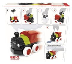 Brio 30411 Parný vláčik Steam & Go