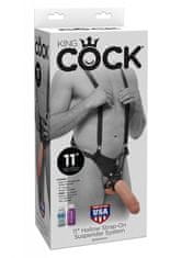 Pipedream Pipedream King Cock 11" Hollow Strap-On Suspender System