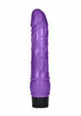 Shots Toys Shots 8 Inch Thin Realistic Dildo Vibe Purple vibrátor