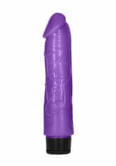 Shots Toys Shots 8 Inch Thick Realistic Dildo Vibe Purple vibrátor