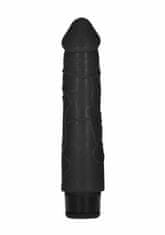 Shots Toys Shots 8 Inch Thick Realistic Dildo Vibe Black vibrátor