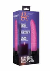 Shots Toys Shots 8 Inch Slight Realistic Dildo Vibe Pink vibrátor