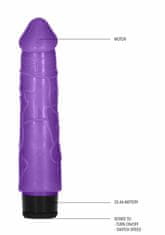 Shots Toys Shots 8 Inch Thick Realistic Dildo Vibe Purple vibrátor