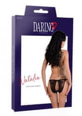 Daring Intimates Daring Intimates Natalia black S / M - nohavičky s otvoreným rozkrokom