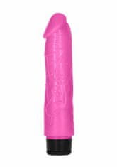 Shots Toys Shots 8 Inch Thick Realistic Dildo Vibe Pink vibrátor