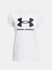 Under Armour Tričko UA W SPORTSTYLE LOGO SS-WHT XS