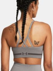 Under Armour Podprsenka UA Seamless Low Long Bra-GRY XS