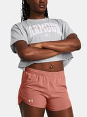 Under Armour Tričko UA HW SCRIPTED WM CROP SS-GRY M