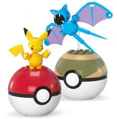 Mega Pokémon Pokéball - Pikachu a Zubat HXP11