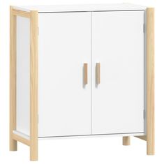 Vidaxl Komoda biela 62x38x70 cm spracované drevo