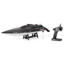 KIK  RC Loď High Speed 50 km/h, Racing Boat Black Carbon 1:8, 65 cm